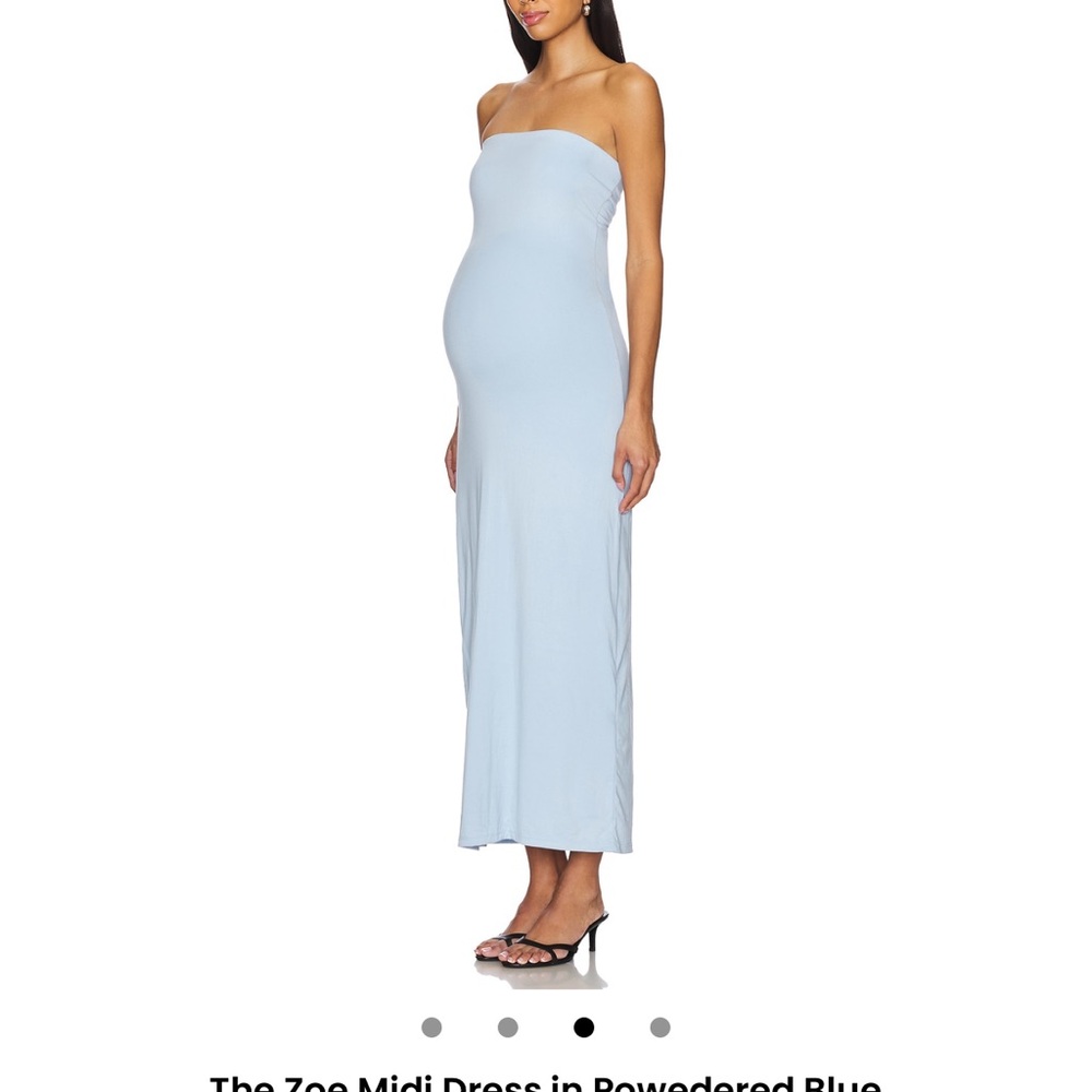 Bumpsuit The Zoe Midi Dress in Powdered Blue